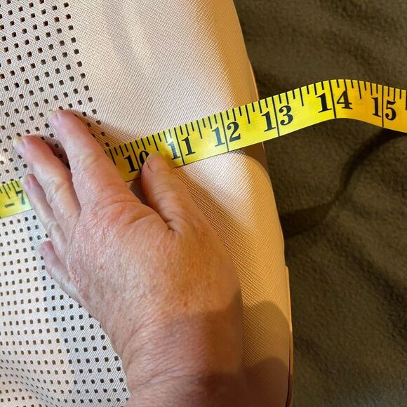 Neiman Marcus Tote Bag‎ Large Blush Pink Faux Leather - Picture 4 of 9